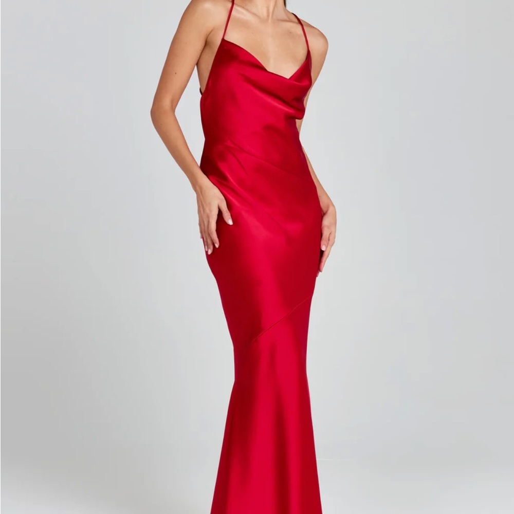 Nadine Merabi Abigail Dress - Red size M/US 8